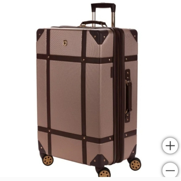 SwissGear 2-piece Hardside Trunk Luggage Set, new light pink - Picture 5 of 10